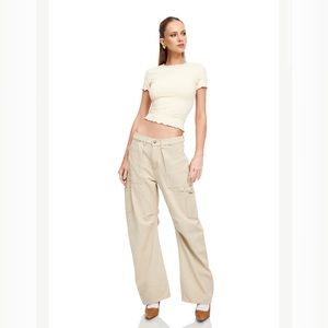 Lioness Beige Miami Vice Cargo Pant